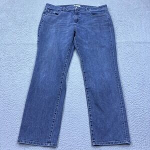 Warp + Weft ORD Chicago Straight Ryder Jeans Mens 42x34* Blue Denim Stretch Pant